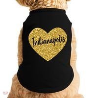 I Love Indianapolis Indiana Usa Cool Gift Doggie Tank thumb 0