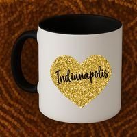 I Love Indianapolis Indiana Usa Cool Gift Coffee Mug thumb 2