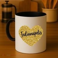 I Love Indianapolis Indiana Usa Cool Gift Coffee Mug thumb 4