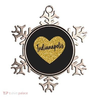 I Love Indianapolis Indiana Usa Cool Gift Ornament