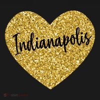 I Love Indianapolis Indiana Usa Cool Gift Ornament thumb 1
