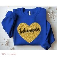 I Love Indianapolis Indiana Usa Cool Gift Sweatshirt thumb 2