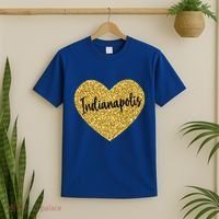 I Love Indianapolis Indiana Usa Cool Gift T-Shirt thumb 2