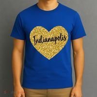 I Love Indianapolis Indiana Usa Cool Gift T-Shirt thumb 3
