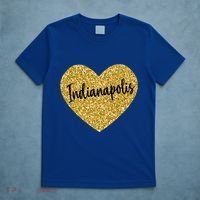 I Love Indianapolis Indiana Usa Cool Gift T-Shirt thumb 5