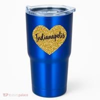I Love Indianapolis Indiana Usa Cool Gift Tumbler thumb 0