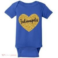 I Love Indianapolis Indiana Usa Cool Gift Baby Bodysuit thumb 0