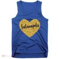 I Love Indianapolis Indiana Usa Cool Gift Tank Top thumb 0