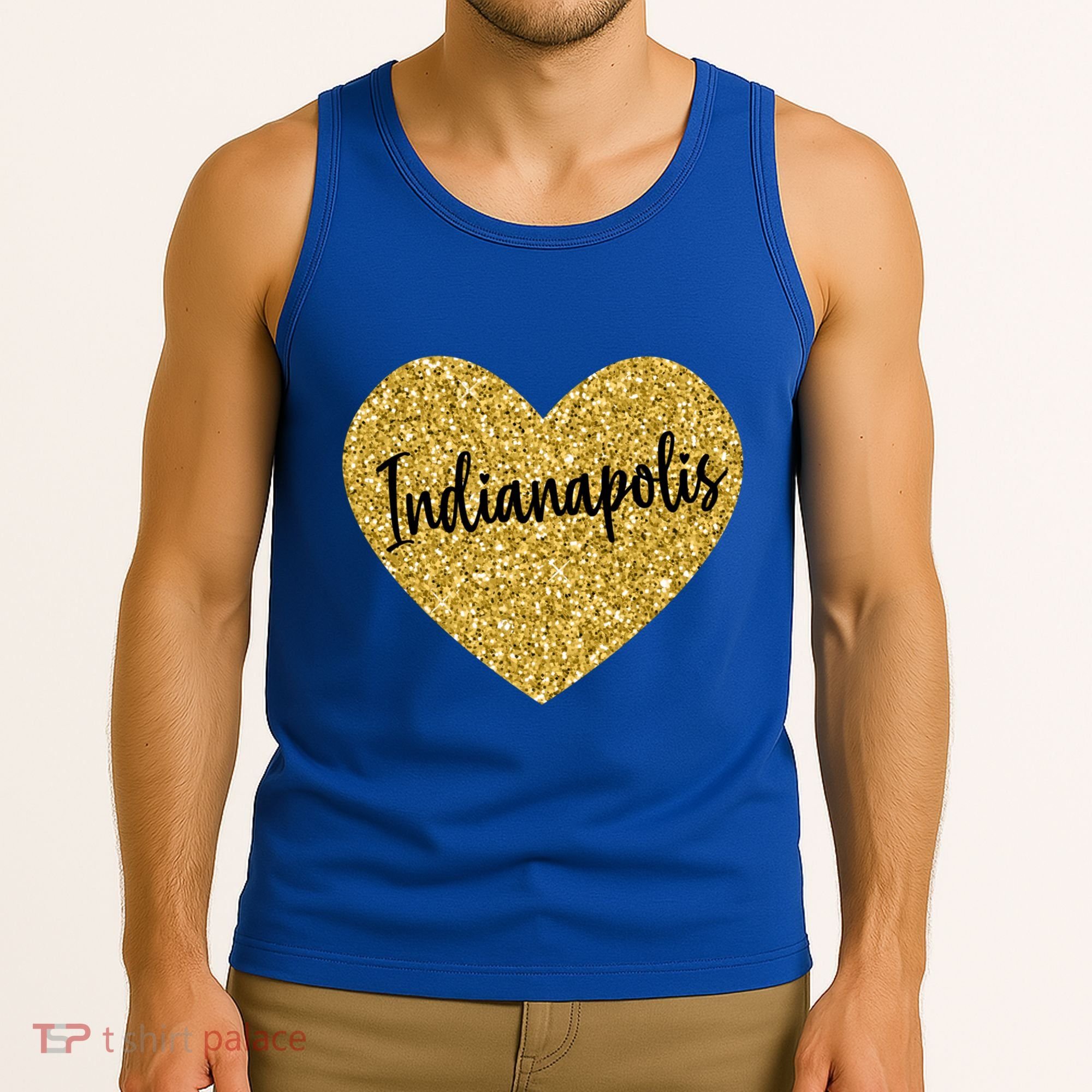 I Love Indianapolis Indiana Usa Cool Gift Tank Top
