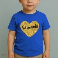 I Love Indianapolis Indiana Usa Cool Gift Toddler T-Shirt thumb 2