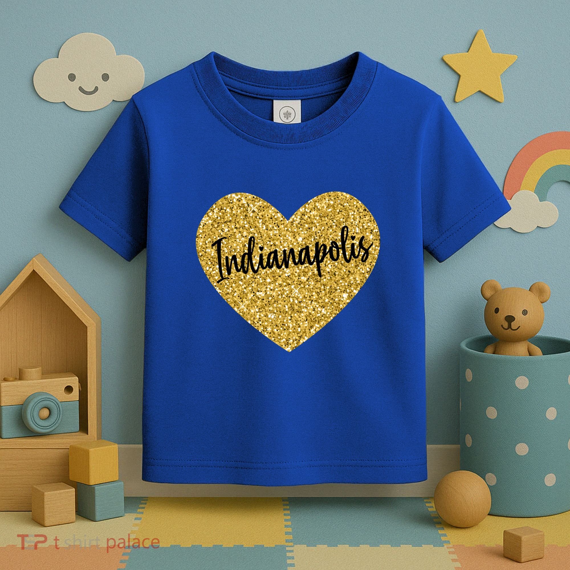 I Love Indianapolis Indiana Usa Cool Gift Toddler T-Shirt