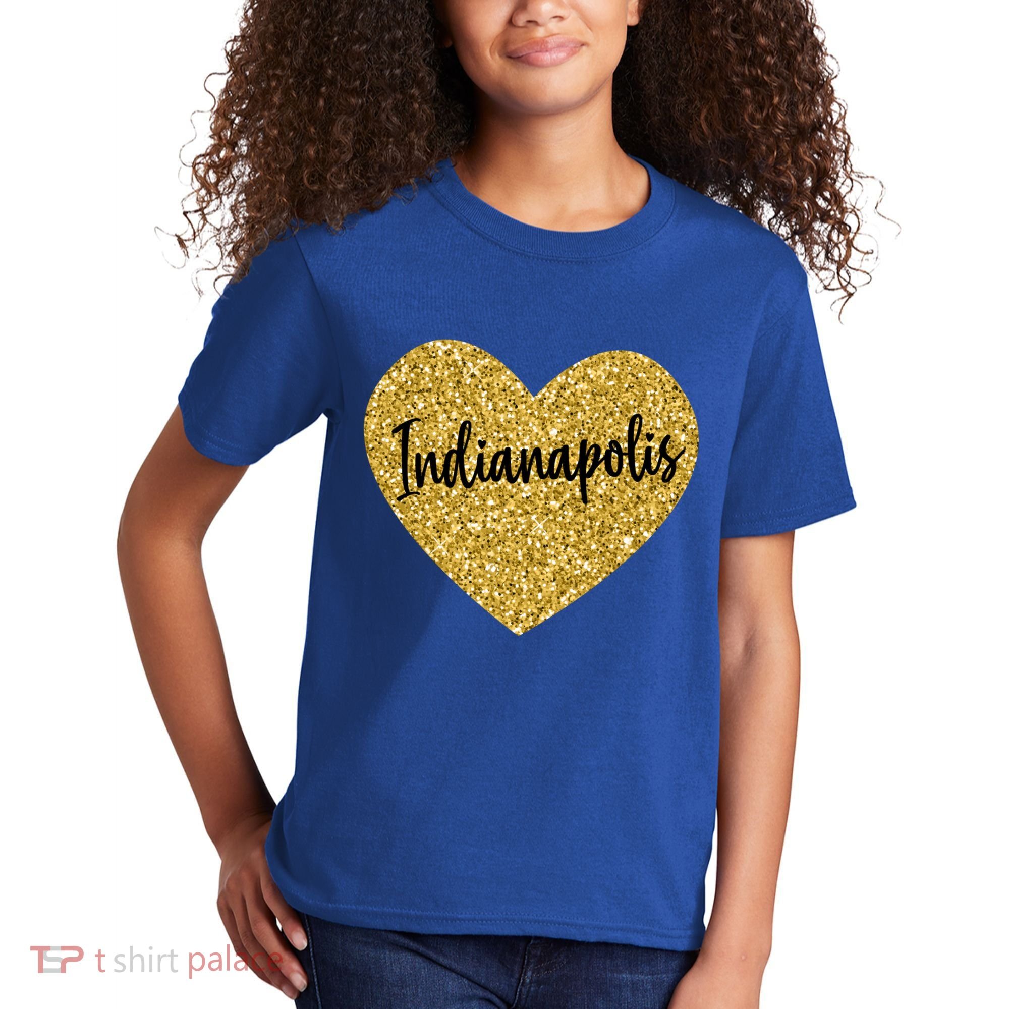 I Love Indianapolis Indiana Usa Cool Gift Kids T-Shirt