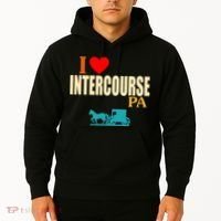 I Love Intercourse Funny Pa Hoodie thumb 2