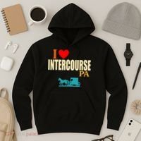 I Love Intercourse Funny Pa Hoodie thumb 3