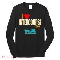 I Love Intercourse Funny Pa Long Sleeve Shirt thumb 0