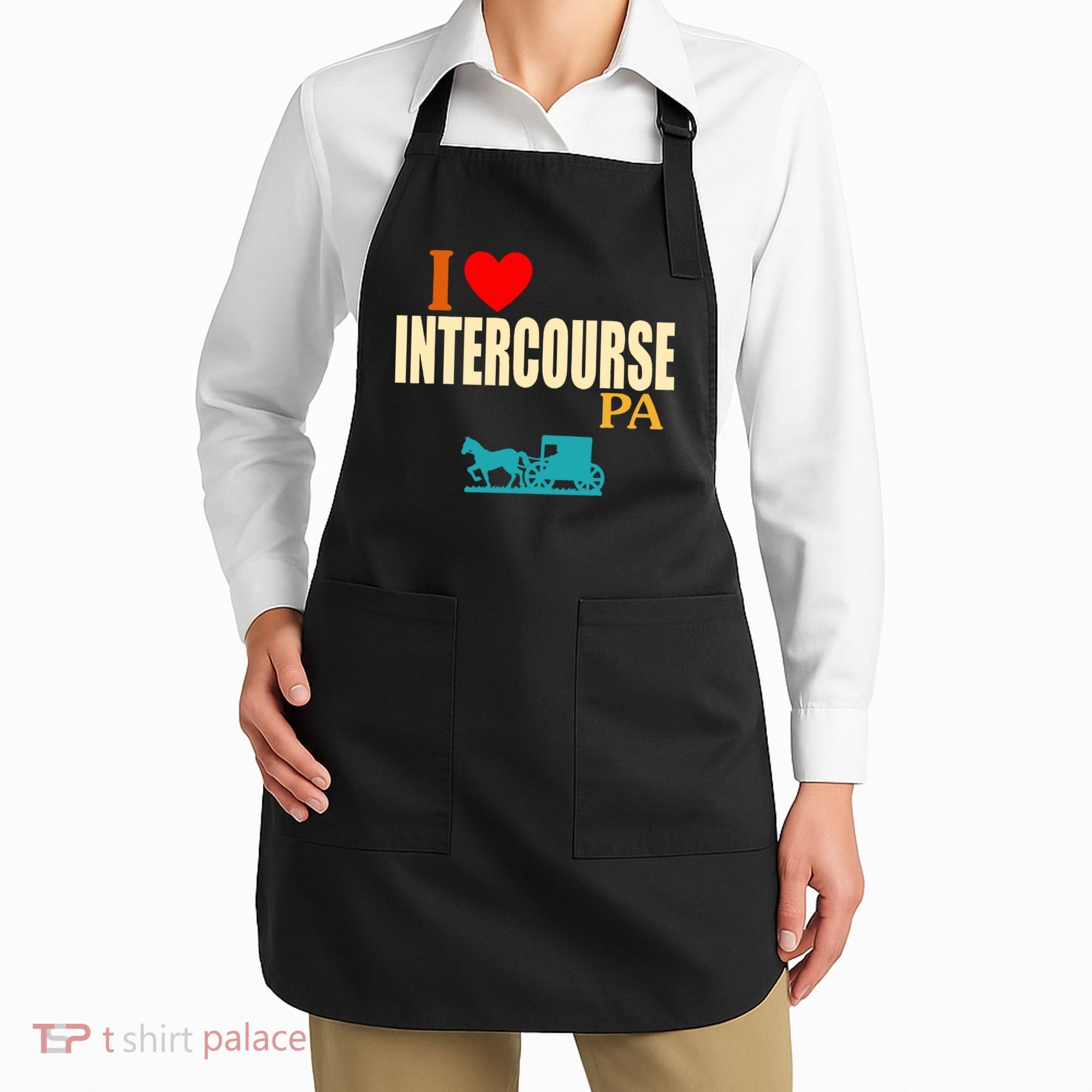 I Love Intercourse Funny Pa Apron