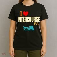 I Love Intercourse Funny Pa T-Shirt thumb 4