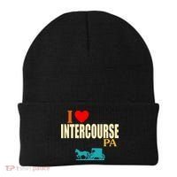 I Love Intercourse Funny Pa Beanie thumb 0