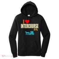 I Love Intercourse Funny Pa Women's Hoodie thumb 0