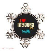 I Love Intercourse Funny Pa Ornament thumb 0