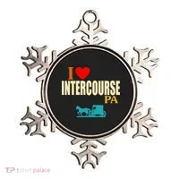 I Love Intercourse Funny Pa Ornament thumb 0