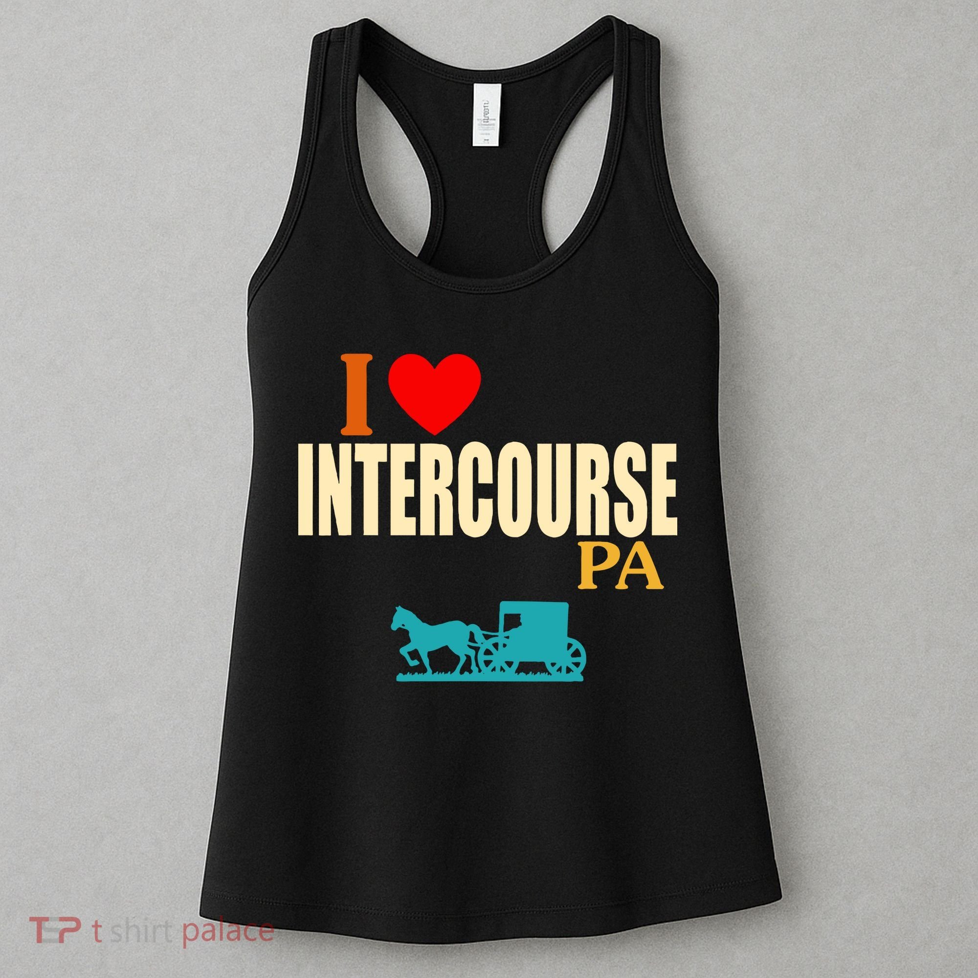 I Love Intercourse Funny Pa Women's Tank Top