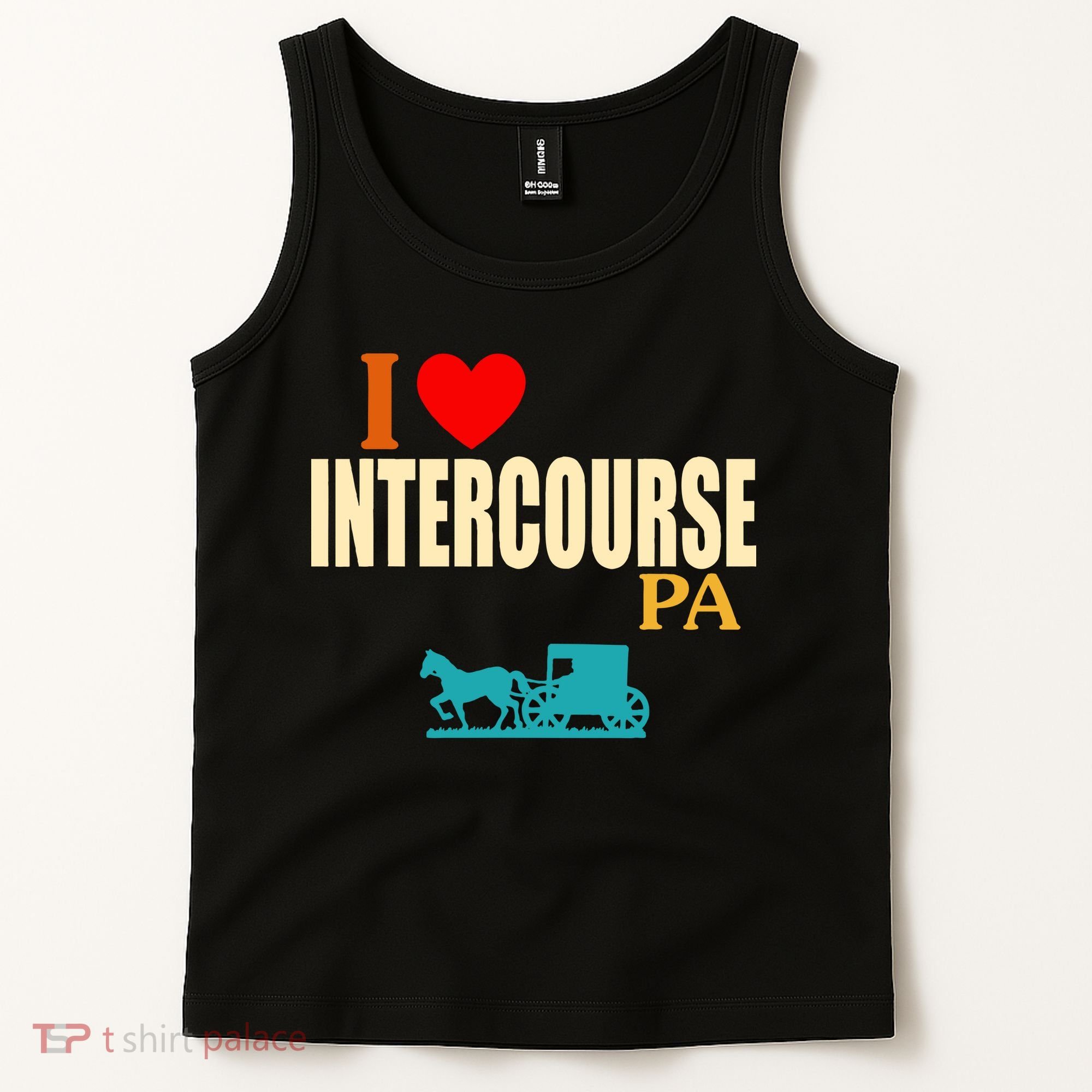 I Love Intercourse Funny Pa Tank Top