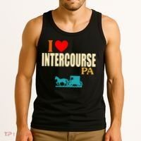 I Love Intercourse Funny Pa Tank Top thumb 3