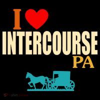 I Love Intercourse Funny Pa Women's Long Sleeve Shirt thumb 2