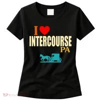 I Love Intercourse Funny Pa Women's T-Shirt thumb 0