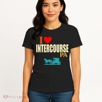 I Love Intercourse Funny Pa Women's T-Shirt thumb 4