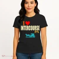 I Love Intercourse Funny Pa Women's T-Shirt thumb 4