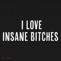I Love Insane Bitches I Am Insane Couple Matching Couple Kids Sweatshirt thumb 2