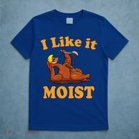 I LIKE IT MOIST Funny Thanksgiving Foods Family Group Set T-Shirt thumb 5