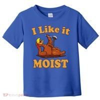 I LIKE IT MOIST Funny Thanksgiving Foods Family Group Set Toddler T-Shirt thumb 0