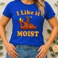 I LIKE IT MOIST Funny Thanksgiving Foods Family Group Set Women's T-Shirt thumb 2