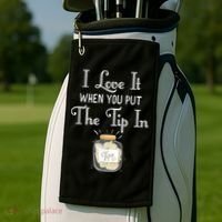 I Love It When You Put The Tip In! Bartender Golf Towel thumb 2