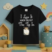 I Love It When You Put The Tip In! Bartender Toddler T-Shirt thumb 3