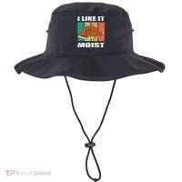I Like It Moist Throwback Thanksgiving Dinner Family Gift Bucket Hat thumb 0