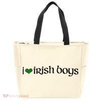 I Love Irish Boy Tote Bag thumb 0