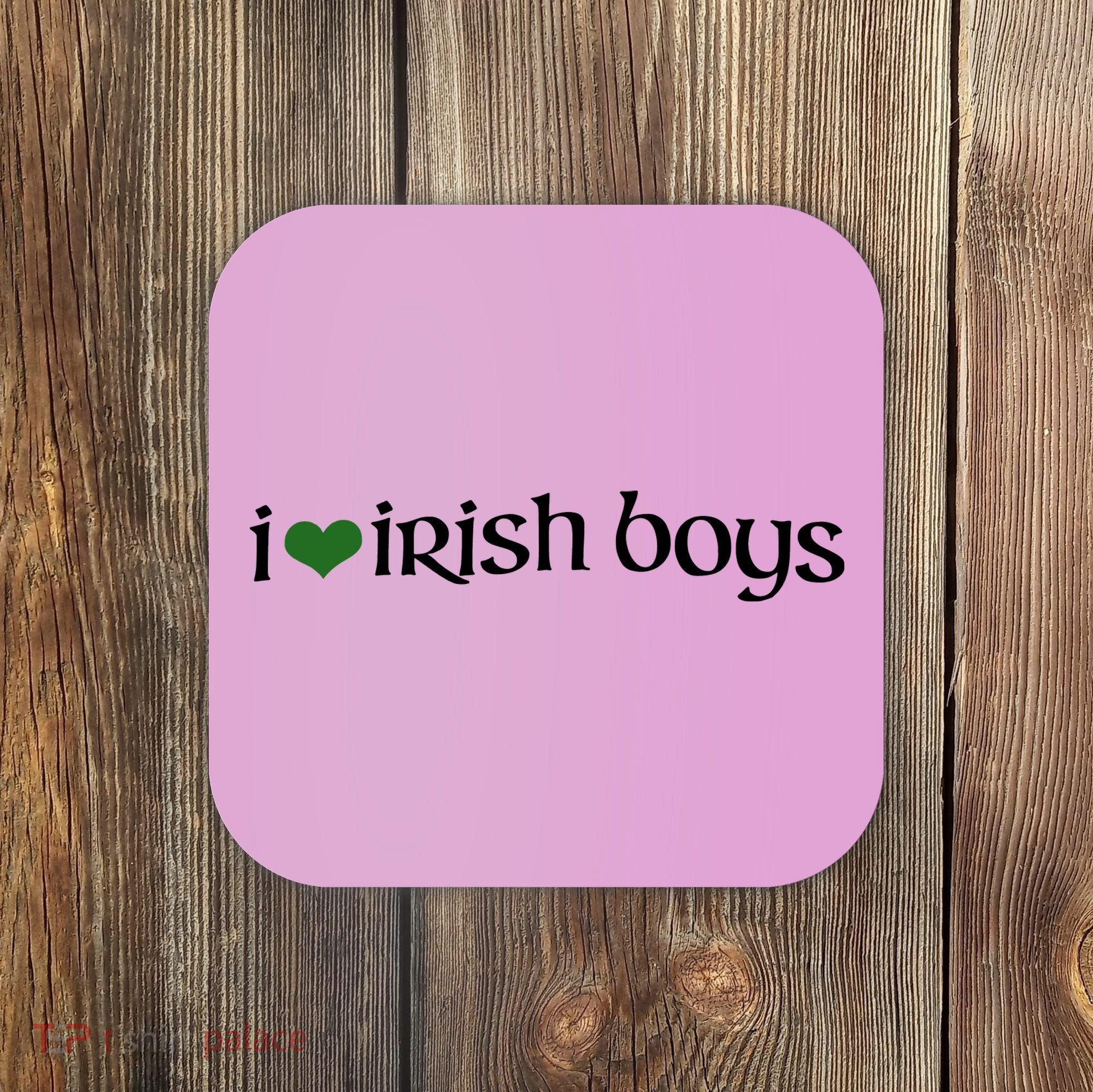 I Love Irish Boy Coaster