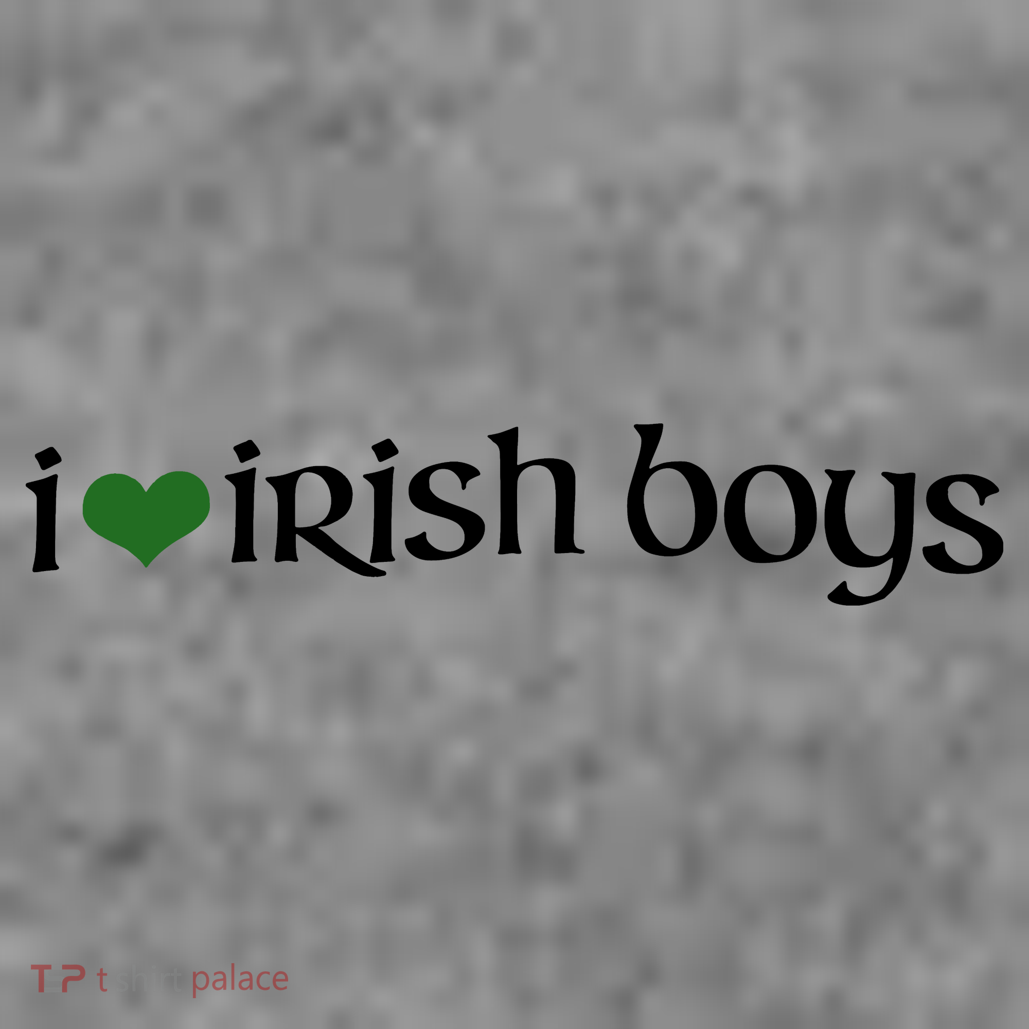I Love Irish Boy Toddler Hoodie