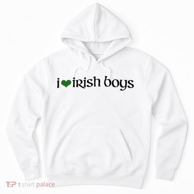 I Love Irish Boy Hoodie