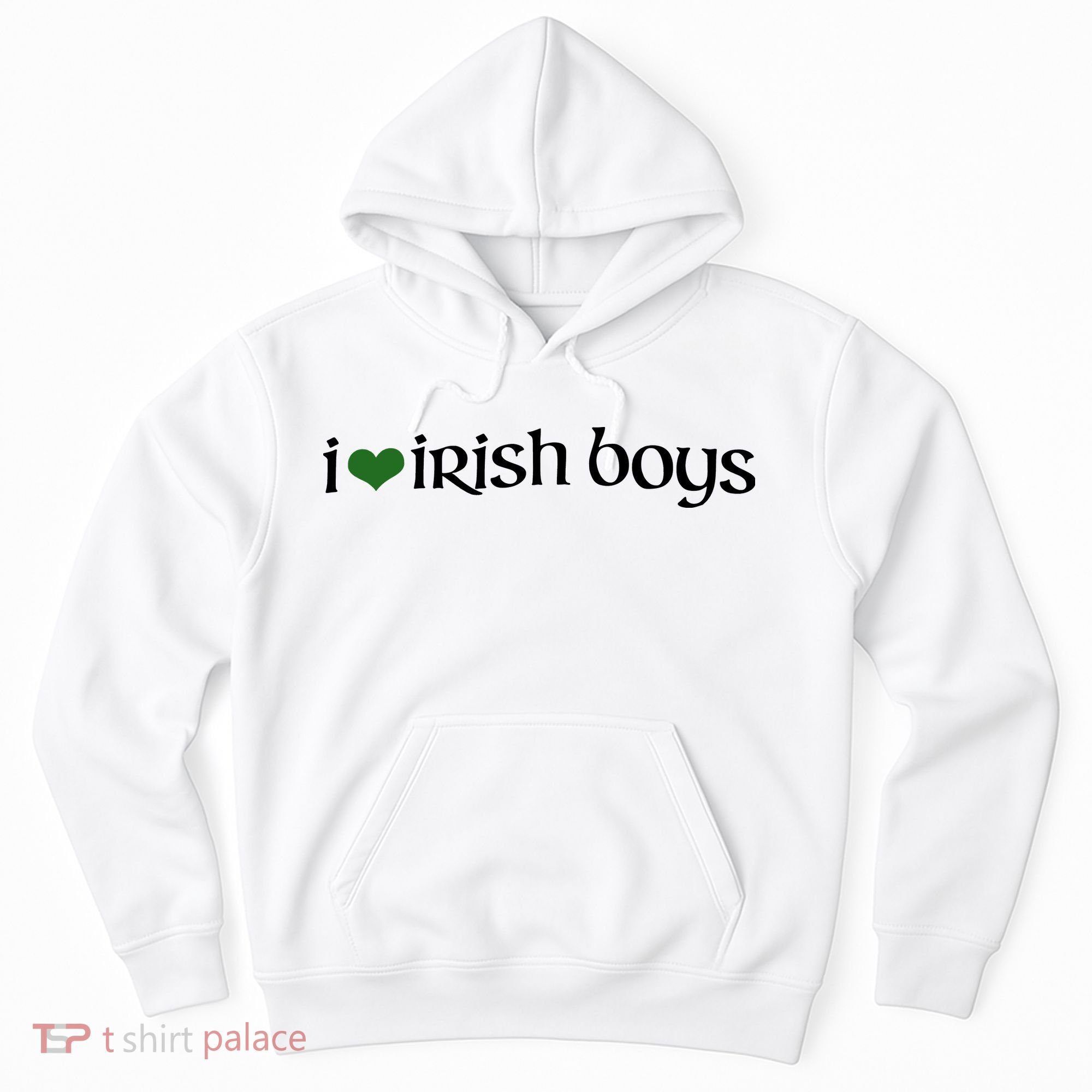 I Love Irish Boy Hoodie