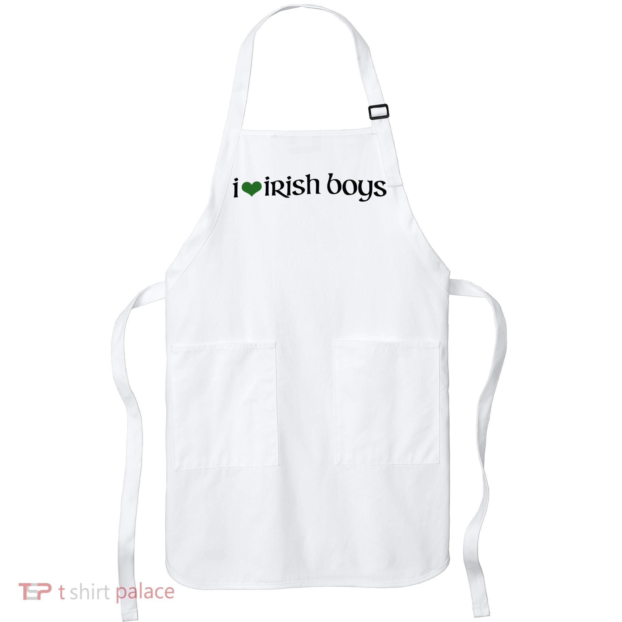 I Love Irish Boy Apron