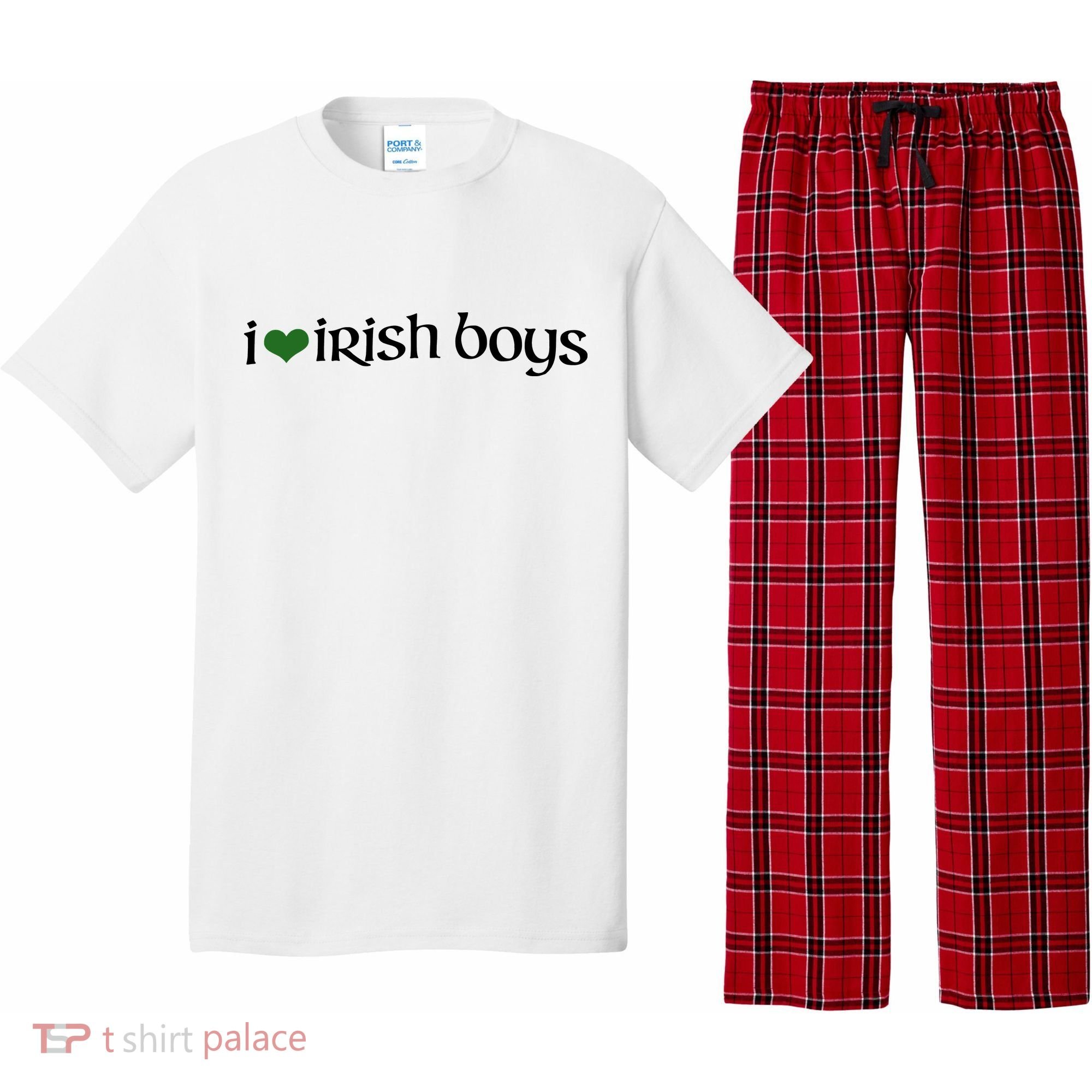 I Love Irish Boy Pajama Set