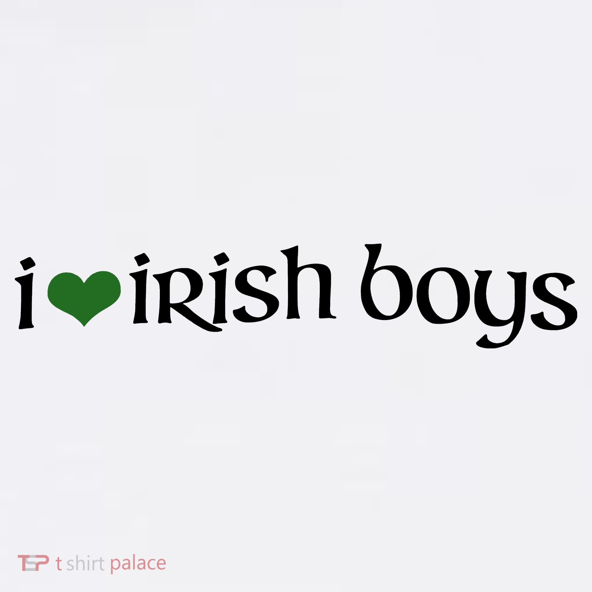 I Love Irish Boy Polo