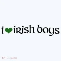 I Love Irish Boy Women's Hoodie thumb 2