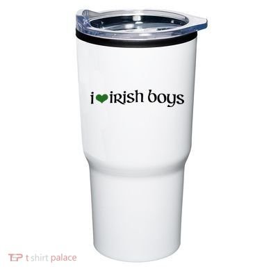 I Love Irish Boy Tumbler