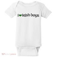 I Love Irish Boy Baby Bodysuit thumb 0
